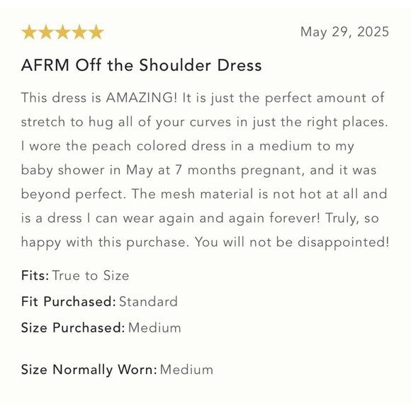 NWT Size 2X - AFRM Long-Sleeve Off-The-Shoulder Mesh Maxi Dress (NWT US$128) - Picture 10 of 14